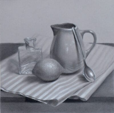 By Ashley Mitchell, Graphite and Chalk on Paper