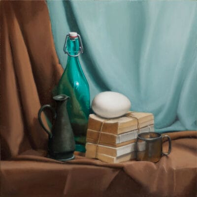 By Julie Rowin, Oil on Panel.