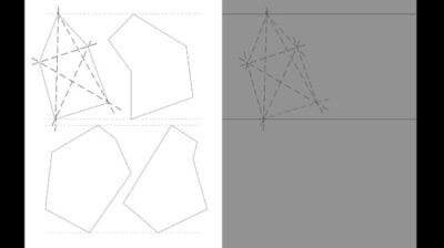 Don't forget to check the angle of hypothetical "construction lines" across and through the shape.