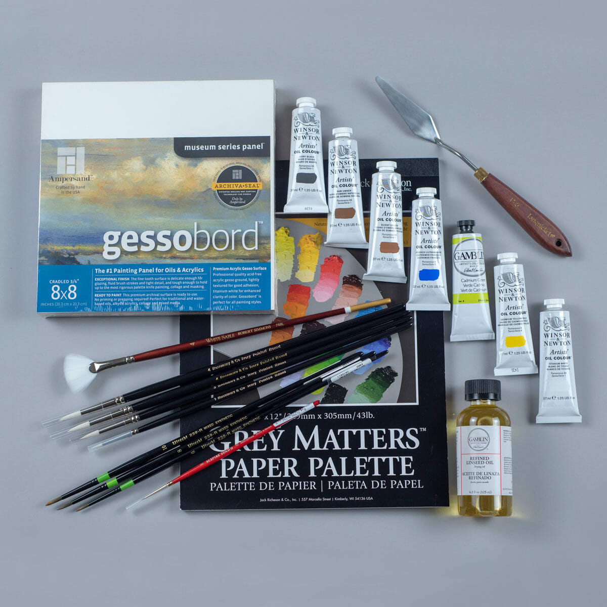 Still Life Painting Materials Kit